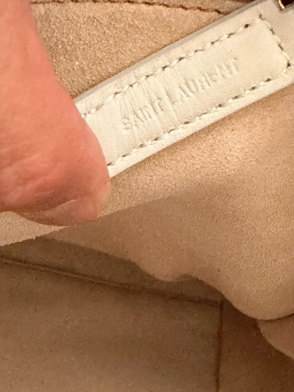 Saint Laurent Leather Tote